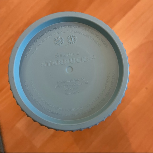 Starbucks Winter 2023 Studded Teal Ombré Tumbler 24oz - Picture 6 of 8
